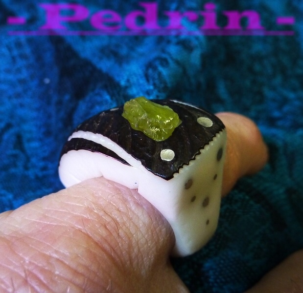 RING PR-049 TAUUA nuts - OLIVENITE ..second