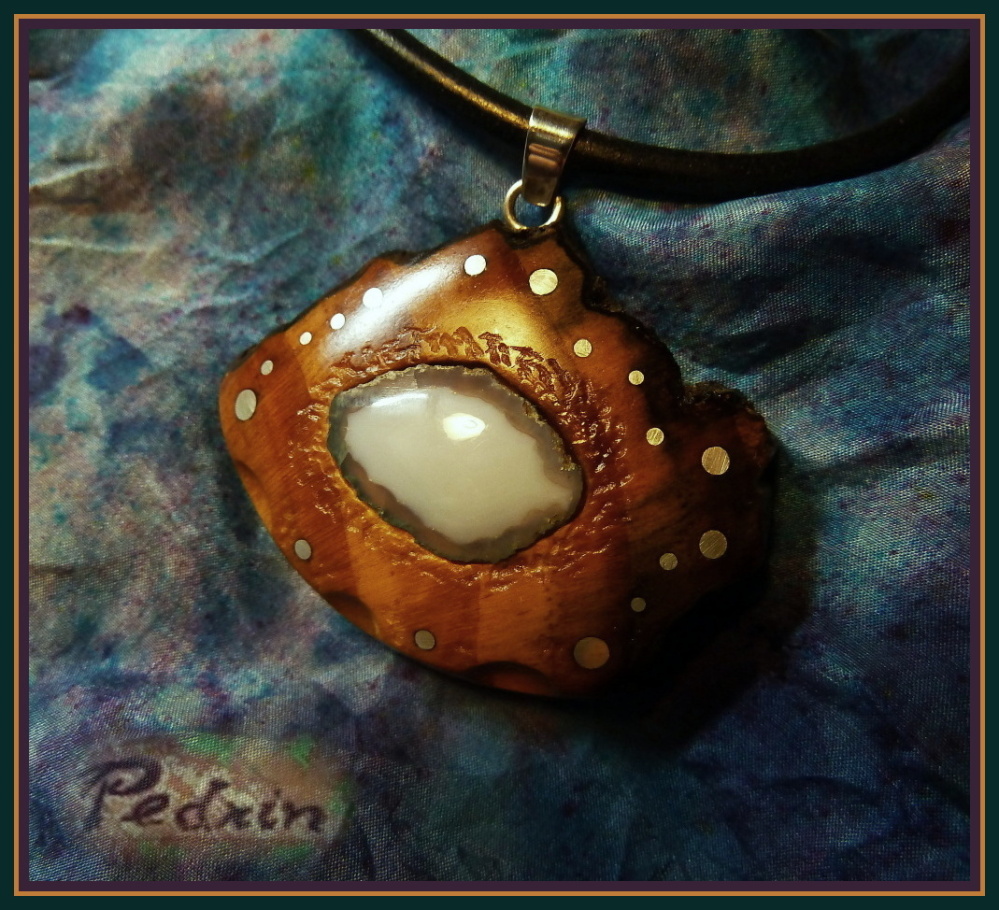 NECKLACE NH-206 root - AGATE