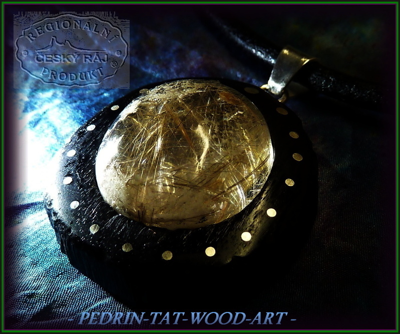 NECKLACES NH-307 GRENADILL -SAGENIT 1.