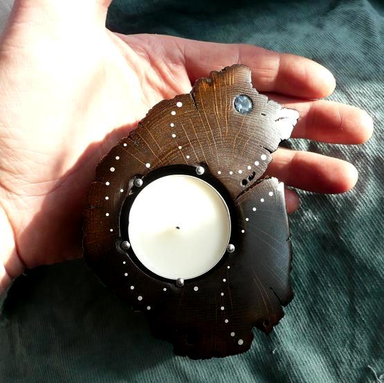 CANDLESTICK - SV-013 OAK - aquamarine -09