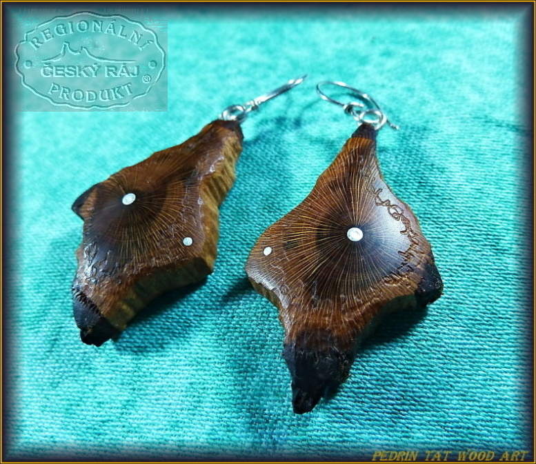 EARINGS NA-103 Root of PRUNUS