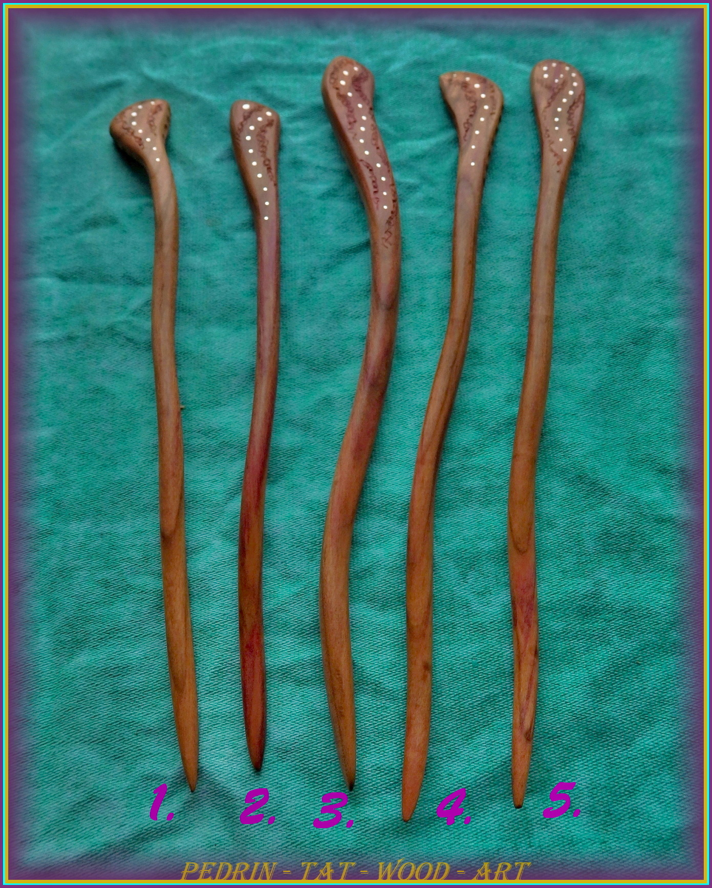 D�ev�n� JEHLICE do vlas� - St��bro J-001 - SLIVO�